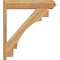 Ekena Millwork Merced Arts & Crafts Rough Sawn Outlooker, Western Red Cedar, 8"W x 38"D x 42"H OUT08X38X42MRC03RWR - alternate 2